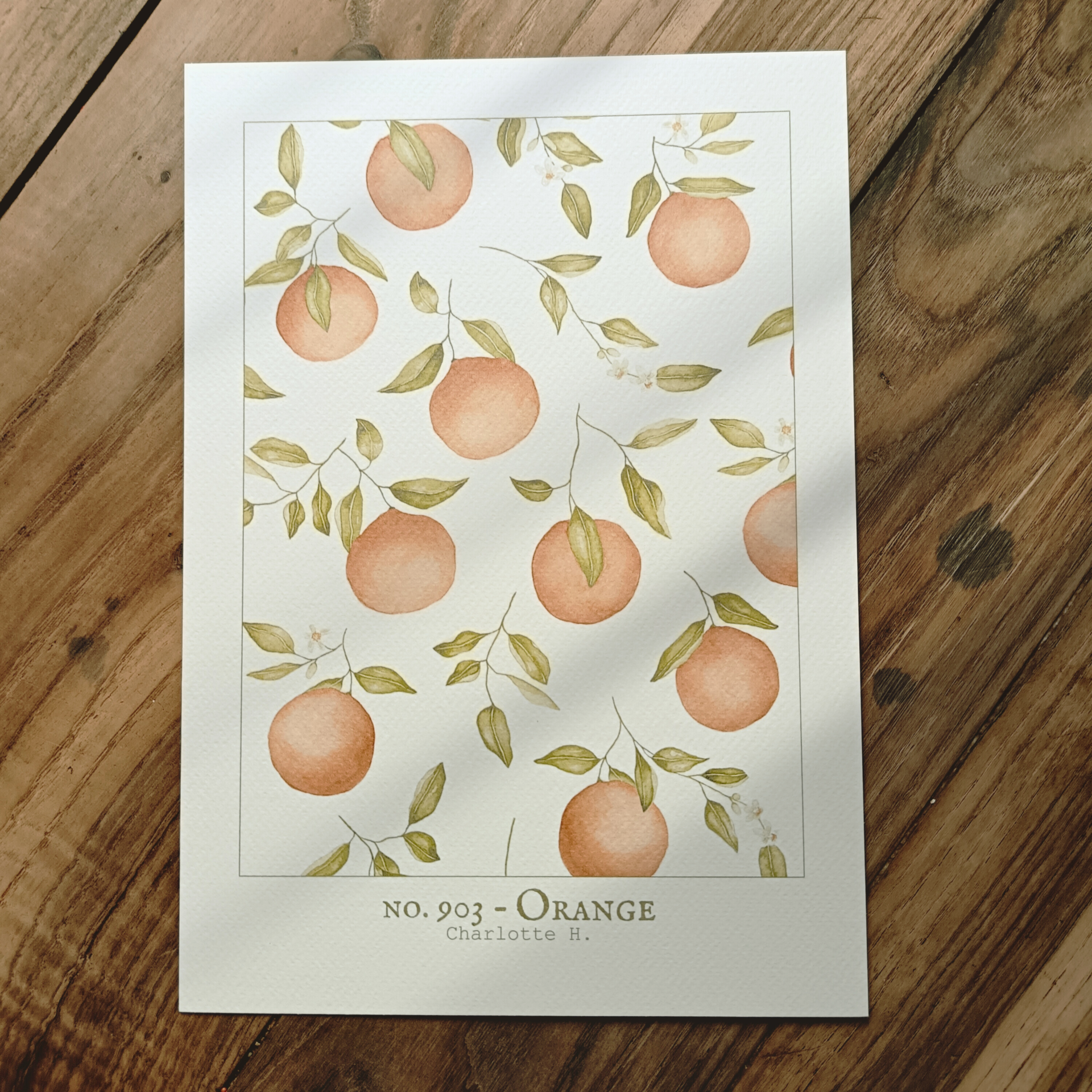 Affiche aquarelle, une invitation au voyage vers le sud, entre fraîcheur et soleil.
