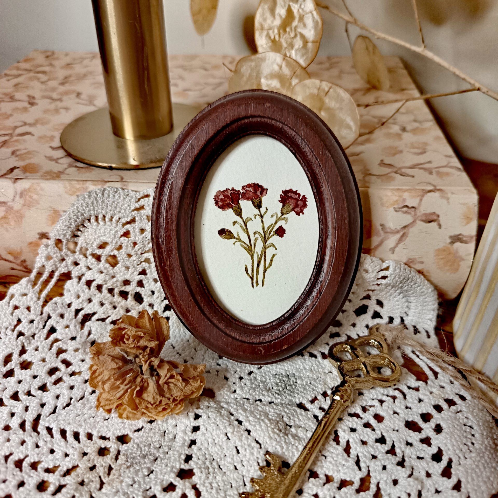Aquarelle originale <BR> Miss Suzanne – Image 2