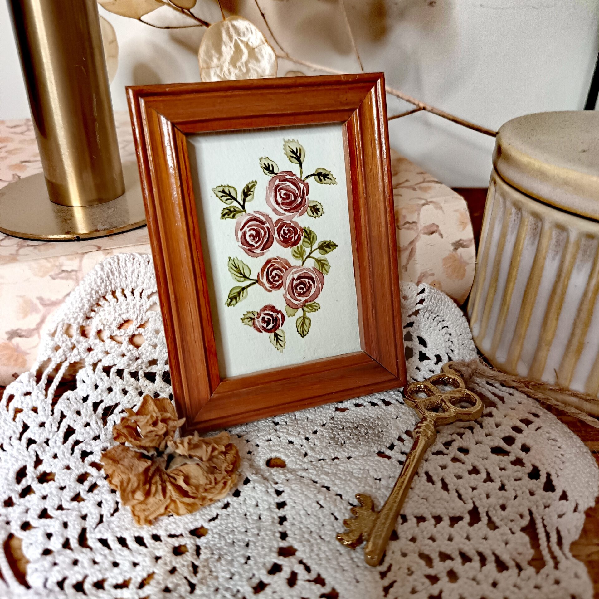 Aquarelle originale <BR> Miss Clothilde – Image 2