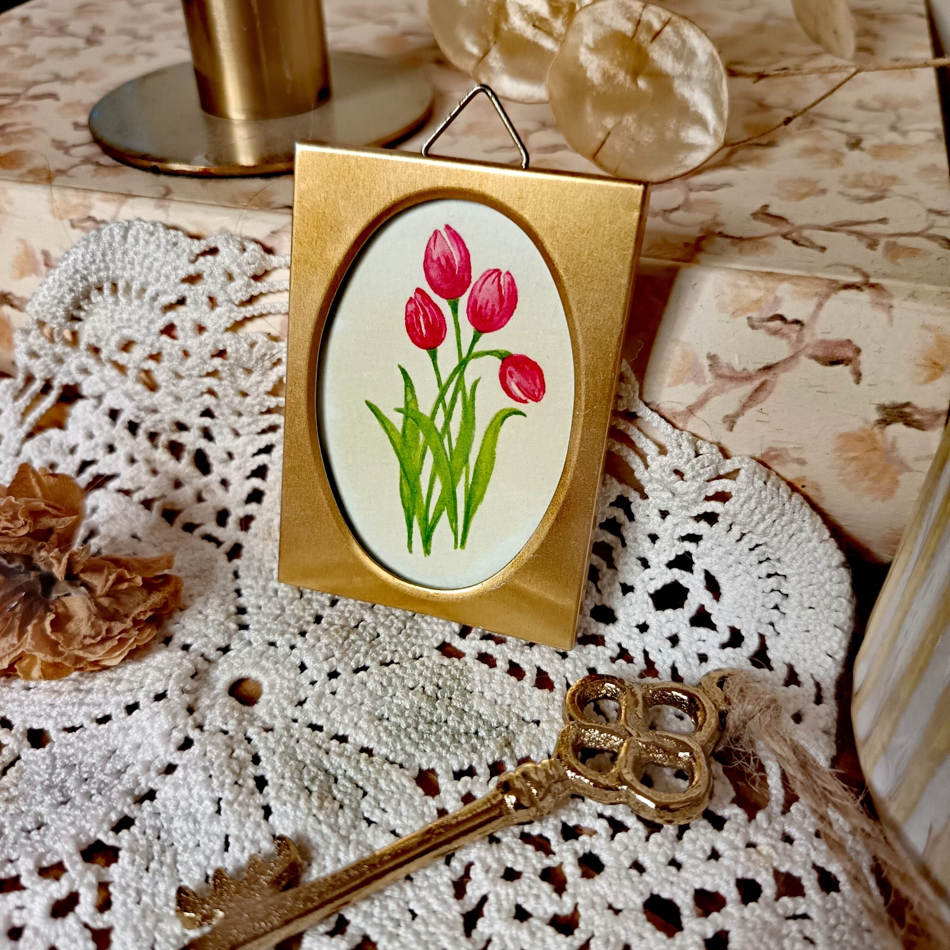 Aquarelle originale <BR> Miss Suzon
