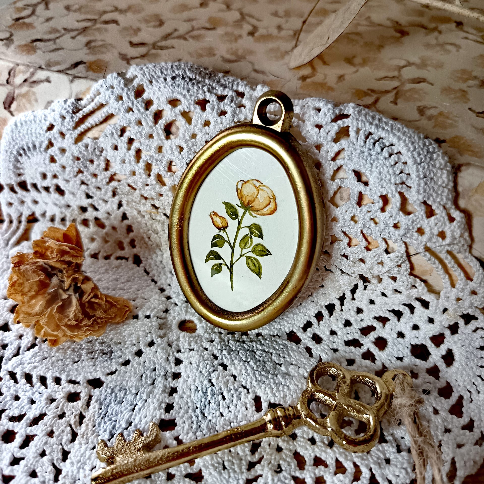 Aquarelle originale <BR> Miss Mathilde
