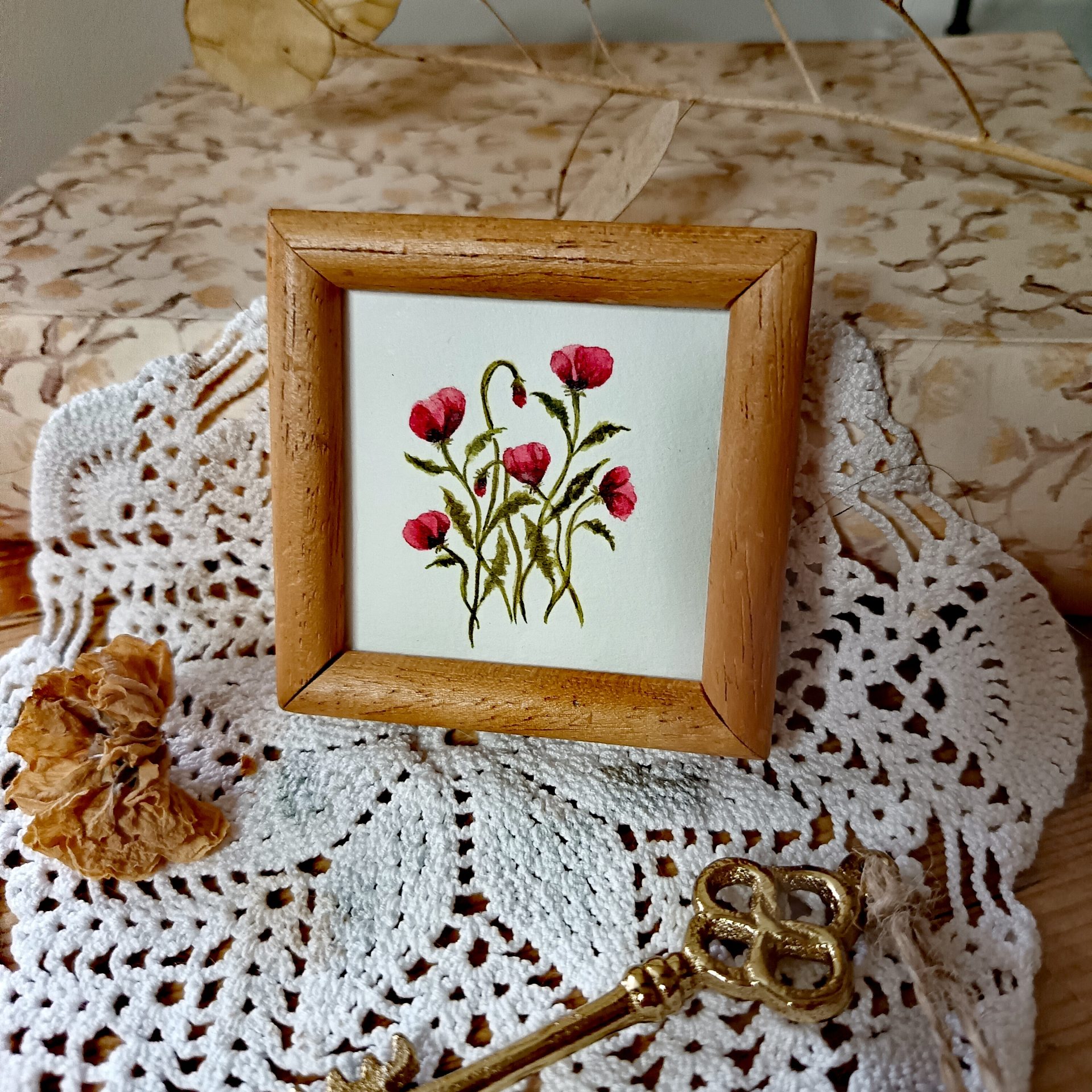 Aquarelle originale <BR> Miss Héloïse