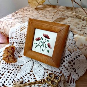 Aquarelle originale <BR> Miss Léonie