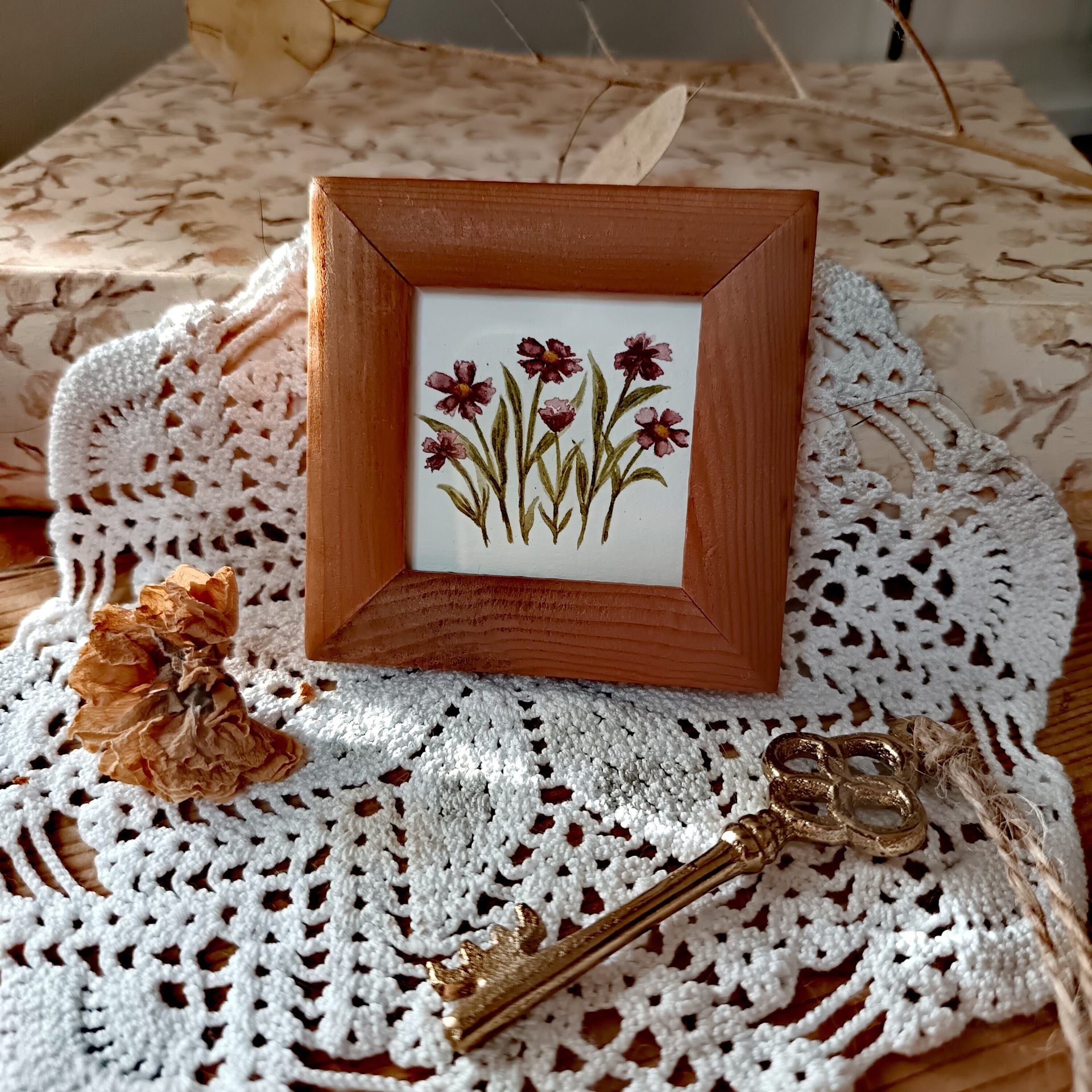 Aquarelle originale <BR> Miss Honorine – Image 2