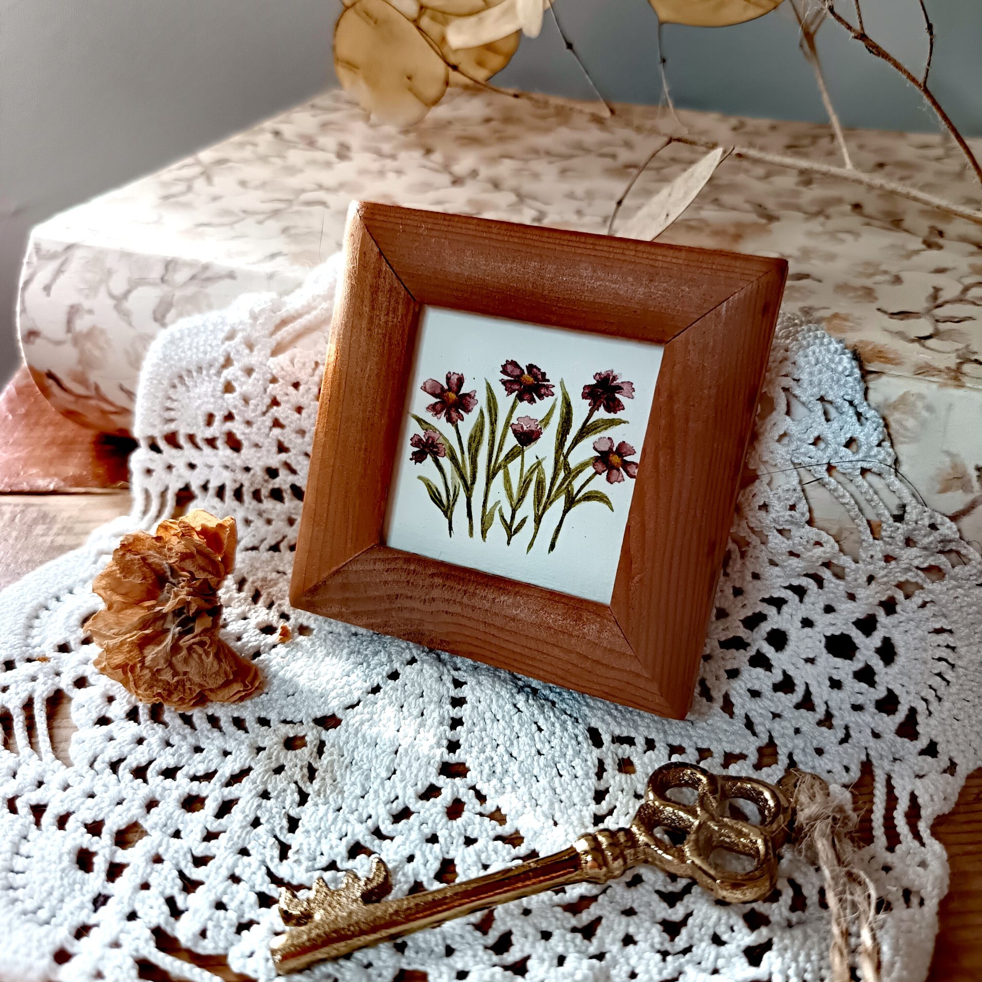 Aquarelle originale <BR> Miss Honorine