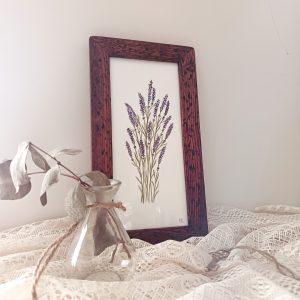 Aquarelle originale <BR> Demoiselle Séraphine