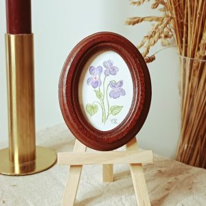 Aquarelle originale <BR> Miss Célestine